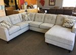 High-end sectional sofa with chaise lounge